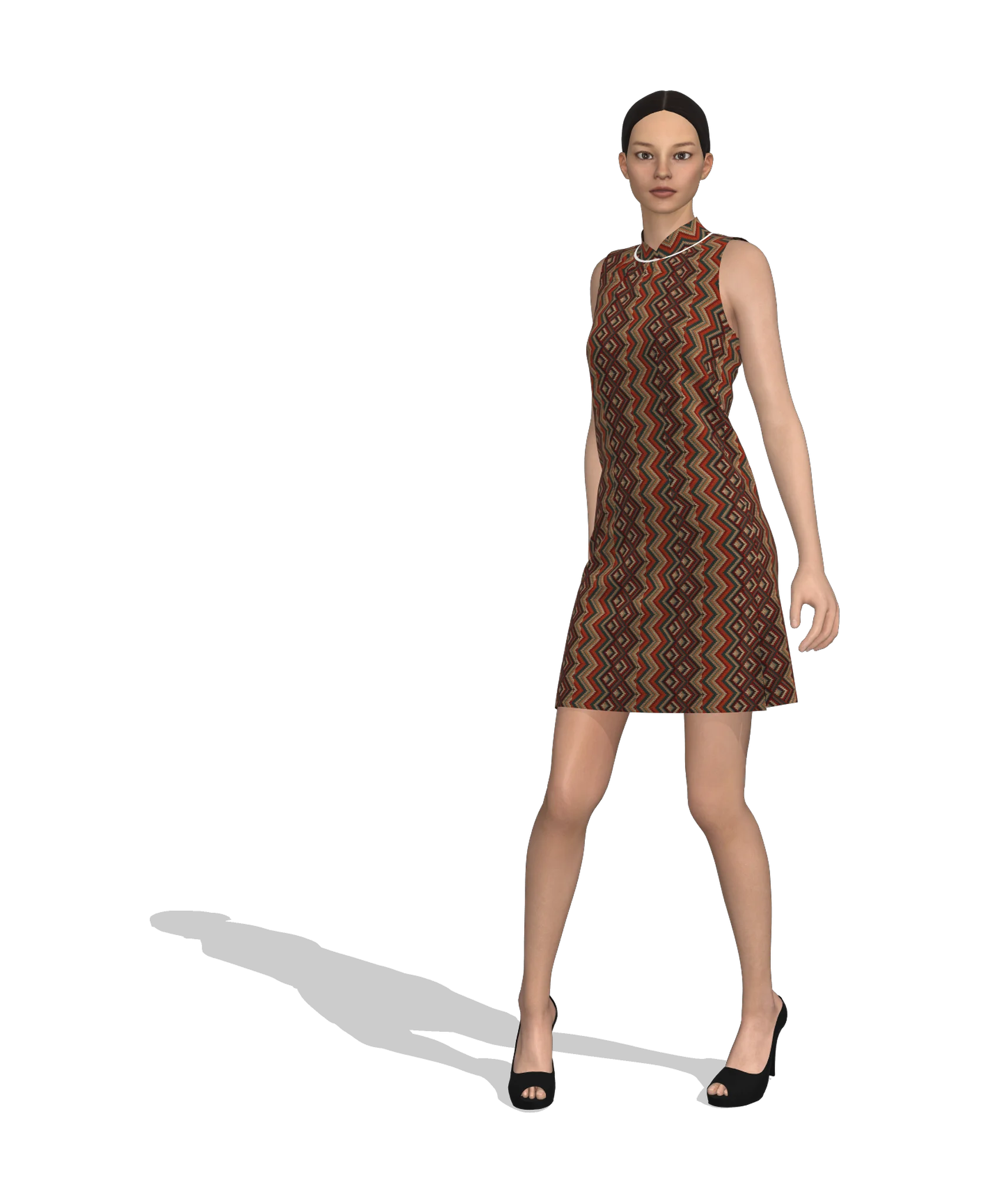 KDscion p61 sleeveless sheath dress